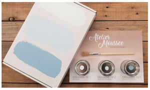 Muster-Box Marinee (Blau)
